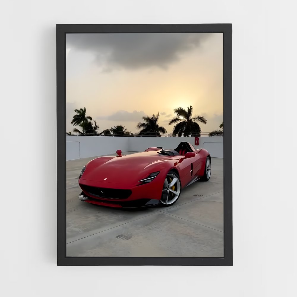 Poster Ferrari Monza SP1 (vue 2)